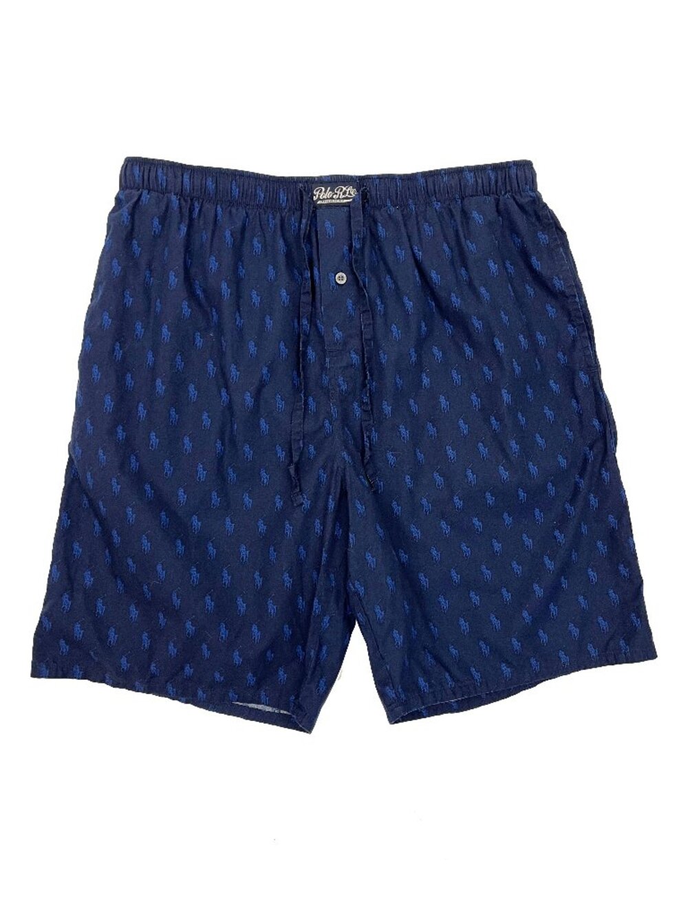 Ralph Lauren Polo All Over Pony Print Sleep Shorts Mens L